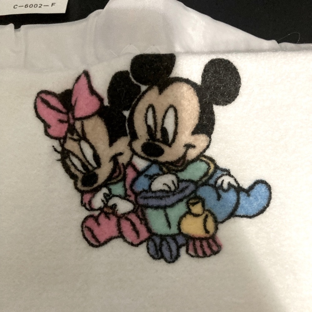 Baby Mickey & Minnie Blanket